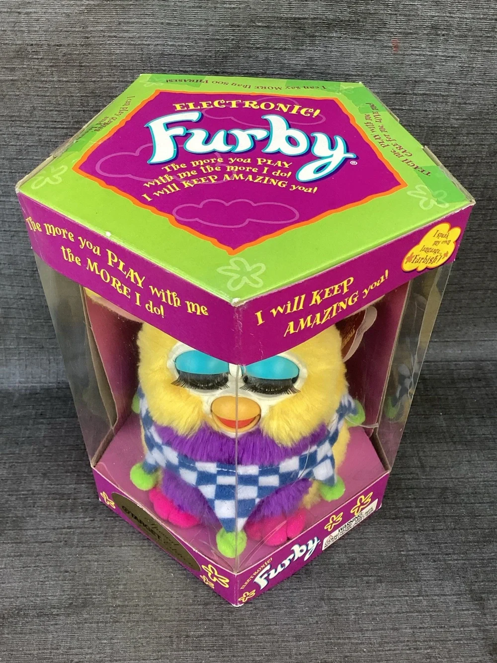 Furby “the jester” Electronic Toy! Vintage collectors!! 1999